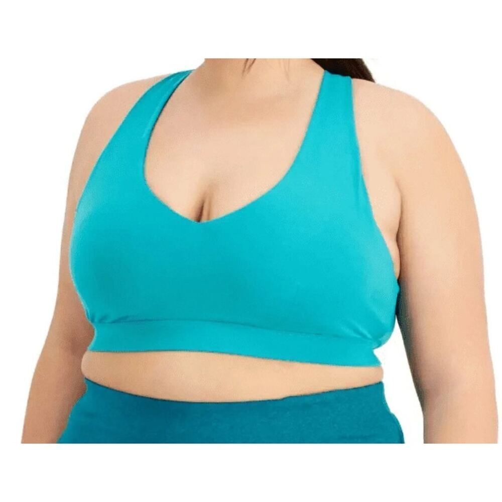 Ideology Performance Tropical Surf Sports Bra Size 1X‎